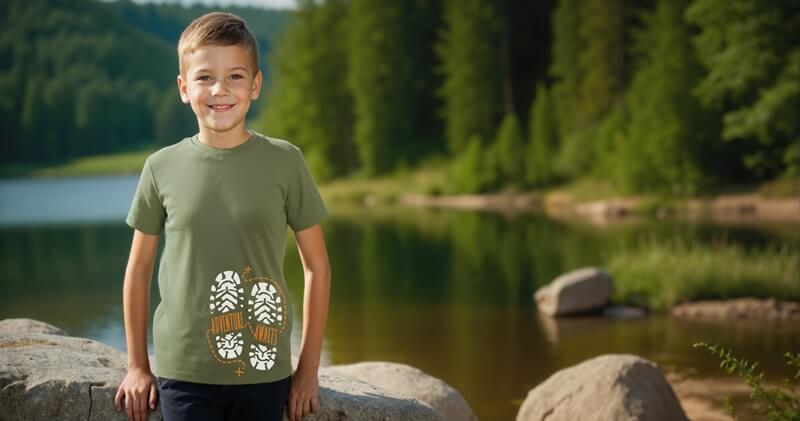 dětské turistické tričko